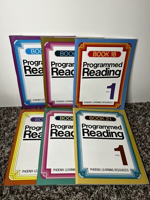 Sullivan Associates Programmed Reading Books - Lot Of 6 - Books 16-21 - Great!