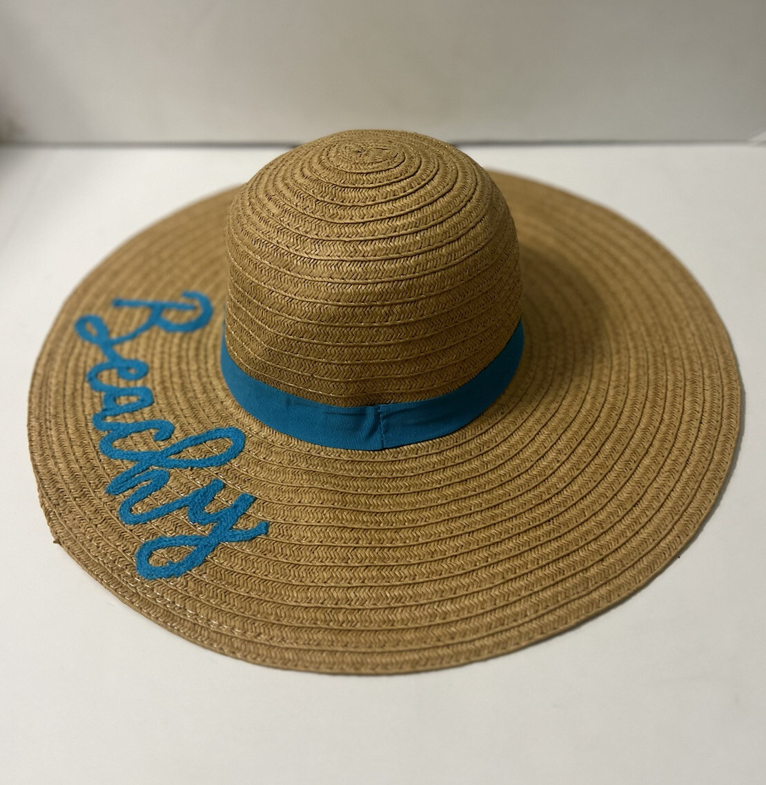 Echo | Women\'s Boho Beachy Adjustable Floppy Sunhat 100% Paper Beach Vacation XOCARTIGE Sun Hats Women Straw Hats Wide Brim Summer Beach  main image 3