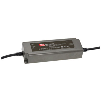 MEANWELL NPF-120D-15, Installationsnetzteil, IP67 120W 15V 8A CV+CC dimmbar