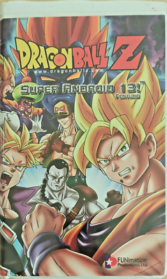 Dragonball Z Super Android 13! Feature Movie 7 VHS Clamshell Case