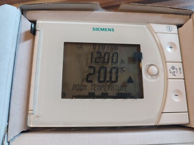 Siemens REV24 Room thermostat with 2-point control and 7-day time
