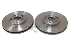 PAR DE 2 DISCOS DE FRENO DELANTEROS NUEVOS PARA LEXUS GS300 GS430 2000-2005