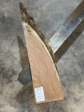 Red Oak Slab #2213, live edge, unfinished, free shipping