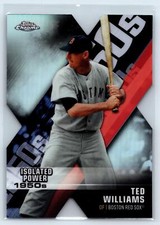 Ted Williams 2020 Topps Chrome Decade of Dominance Die Cut Boston Red Sox #DOD-5