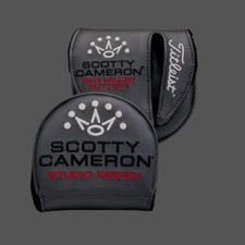 Scotty Cameron Coverall Mid Round Mallet Left Handed Putter Headcover LH - NEW