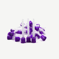 50 HP PURPLE LARGE Mixing Tips 7.5 mm Dental VPS/PVS Impression