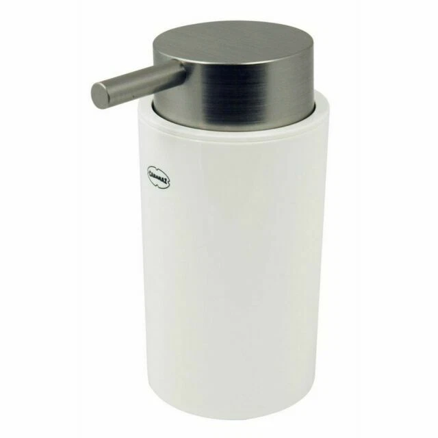 White Bathroom Soap Dishes & Dispensers