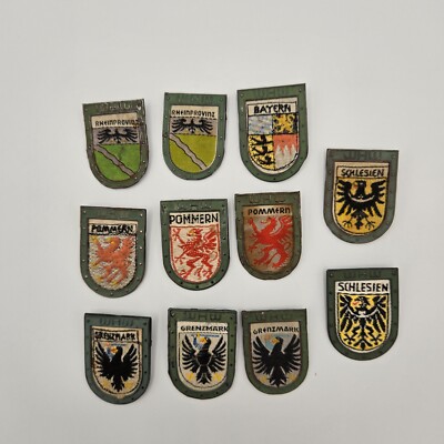 Original WW2 WWII German pin set WHW badge Tinnie WINTERHILFSWERK