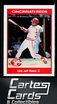 Jeff Reed 1990 Kahn's Cincinnati Reds #NNO Cincinnati Reds | eBay