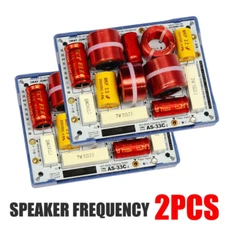 2pcs for KASUN AS-33C 3 Way Hi-Fi Speaker Frequency Divider Crossover Filters