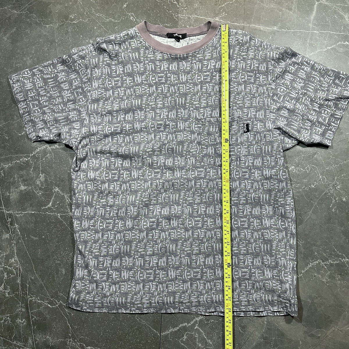 Vintage 80's Stussy Tom Tom AOP T-Shirt Size L Surf Skate Vintage 80's Stussy Tom Tom AOP T-Shirt Size L Surf Skate