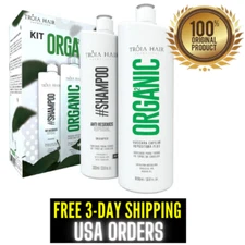 Troia Hair Organic Brazilian Keratin Treatment Progressive Brush Super Hair 2L