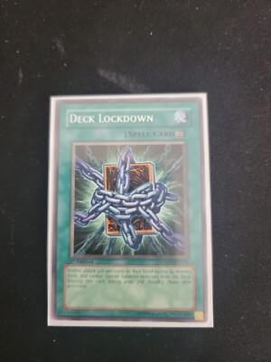 deck lockdown yugioh Deck Lockdown LODT-EN060 1st Edition NM/VLP Yugioh
