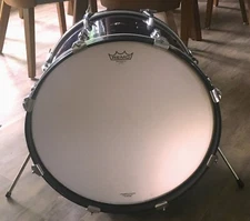 Slingerland 20x14 Bass Drum, vintage 1965/66 blue sparkle