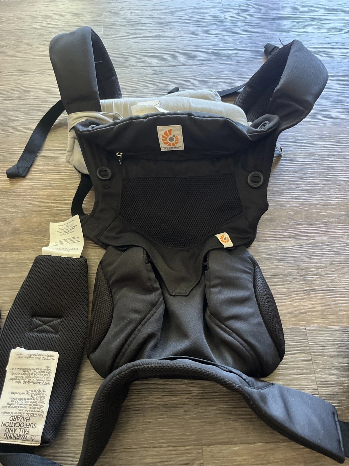Ergo Baby 360 Cool Air Mesh All-Position Carrier Oxford Onyx Black