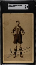 1930s Giuseppe Meazza Ambrosiana Prewar Soccer Postcard SGC 2 - Rare - Italy