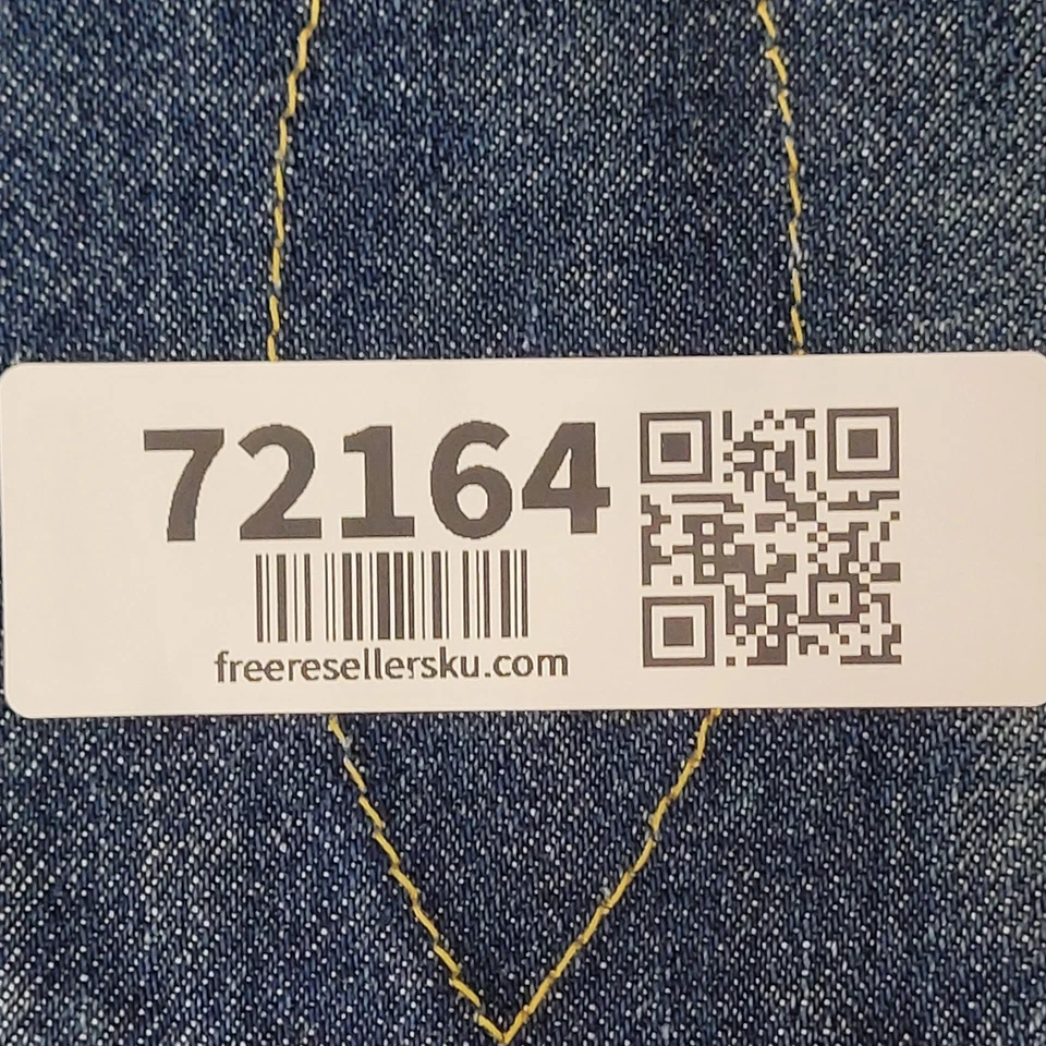 Vintage 60s LEE Bootcut Jeans 36x34 Creased TALON Dark-Wash - Image 4 of 4