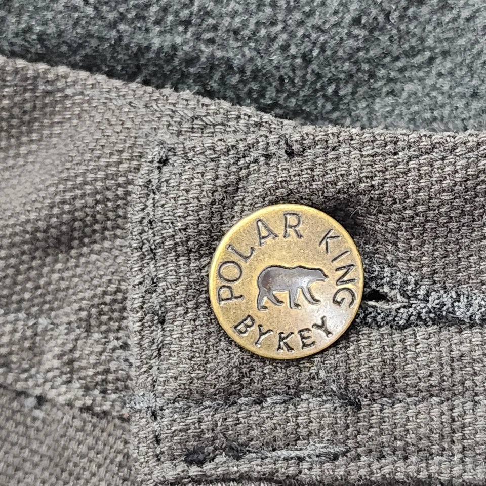 NEW Polar King by Key Pants Mens 40X32 Black Fleece Lined Shield Flex Relaxed - Image 2 of 4