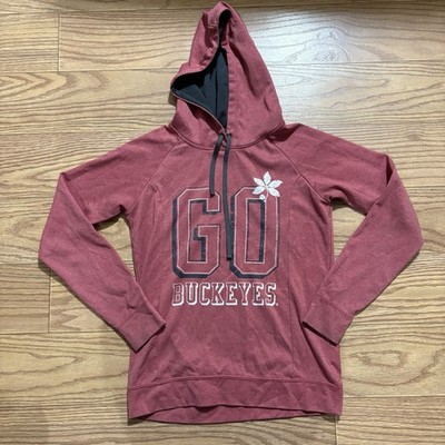 ohio state varsity authentic apparel Hoodie  Sweatshirt Women s Medium Buckeyes