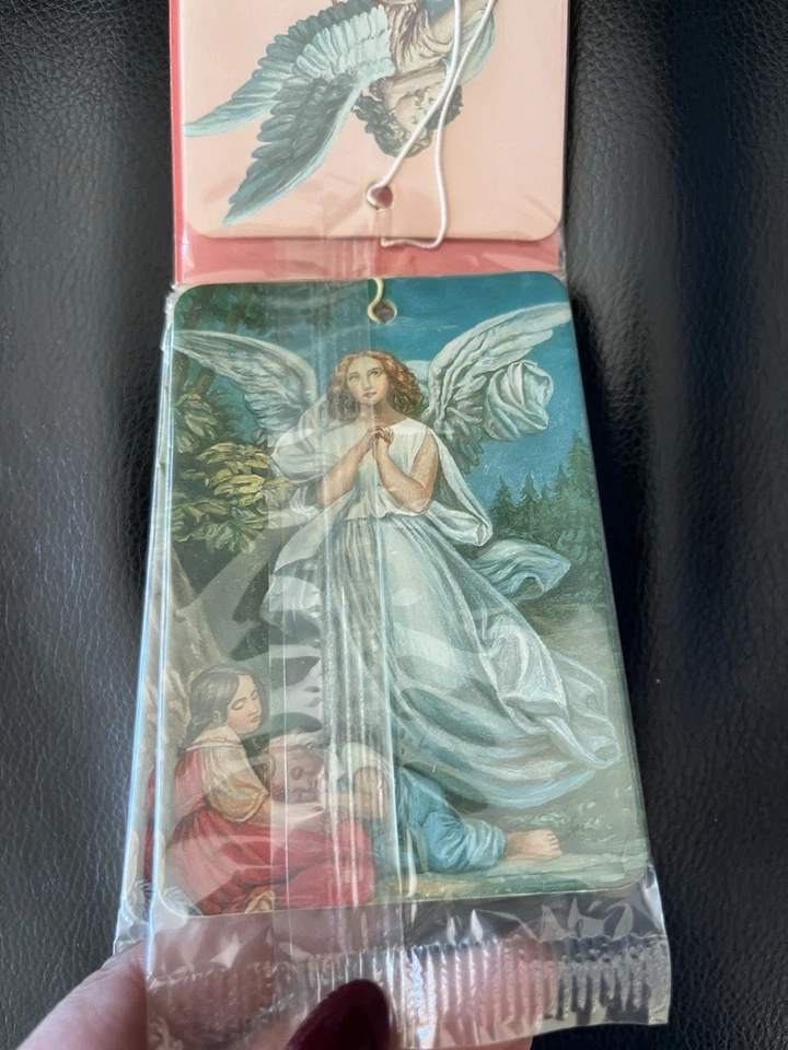 Винтажные подвесные освежители воздуха Angel's Blessing 1996 MEDO запечатанная упаковка из 3 новых из старых запасов - Изображение 4 из 4