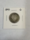 1892,1893,1907-D,1907-D 25C Barber Quarter Lot