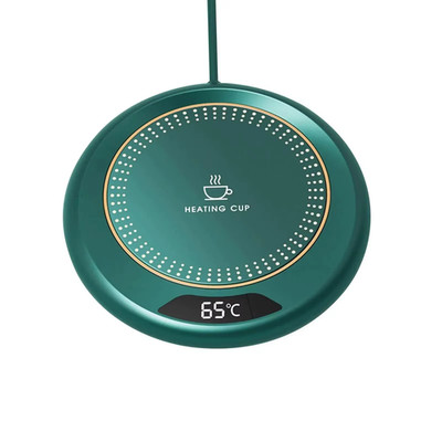 Thermostatic Heating Coaster USB Home Heating Coaster 3-Speed Adjustment Heating