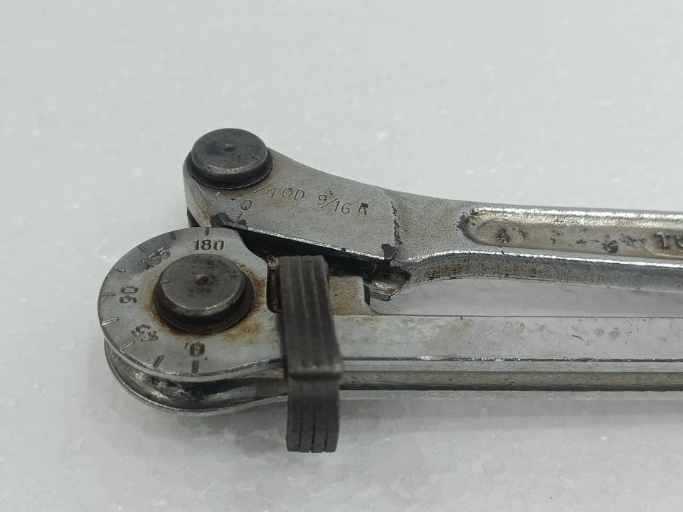 RIDGID NO. 394 TUBE BENDER- MANUAL 1/4" OD TUBING BENDER WITH 9/16" RADIUS– USA - Image 2 of 4