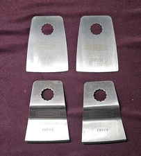 4 Bi-Metal Oscillating Tool Blades  Rockwell Sonicrafter 1 3/4" Scrapers Peelers