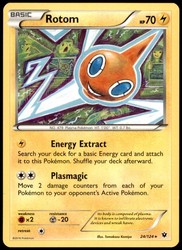 Rotom 24/124 XY Fates Collide Rare