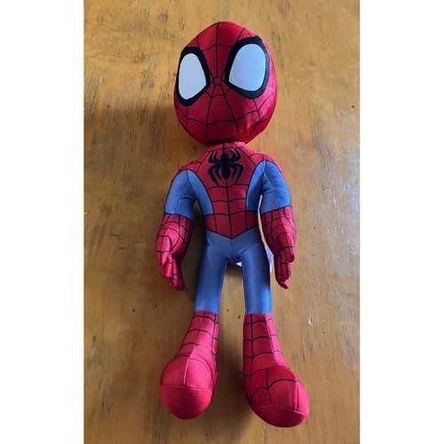 Marvel Plush Talking 9 Inch Spidey and His Amazing Friends Jazwares Talks Works