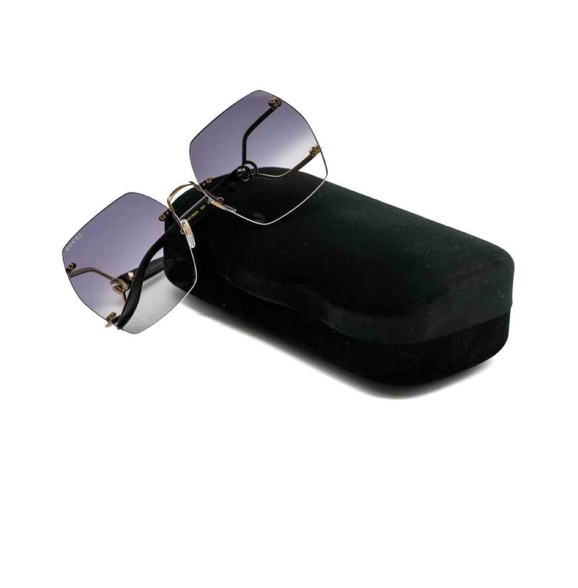 NWT Gucci GG1562S-001 Gold Black 62mm Sunglasses Gucci GG1562S 001 Sunglasses - US main image 4