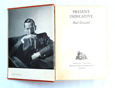 Noel Coward, 1937 Autobiography 1st Ed after Deluxe Copies, "Present Indicative"