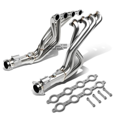 Fit 04-07 Cadillac Cts-V V8 Sedan First Gen Stainless Steel 4-1 Long Tube Header