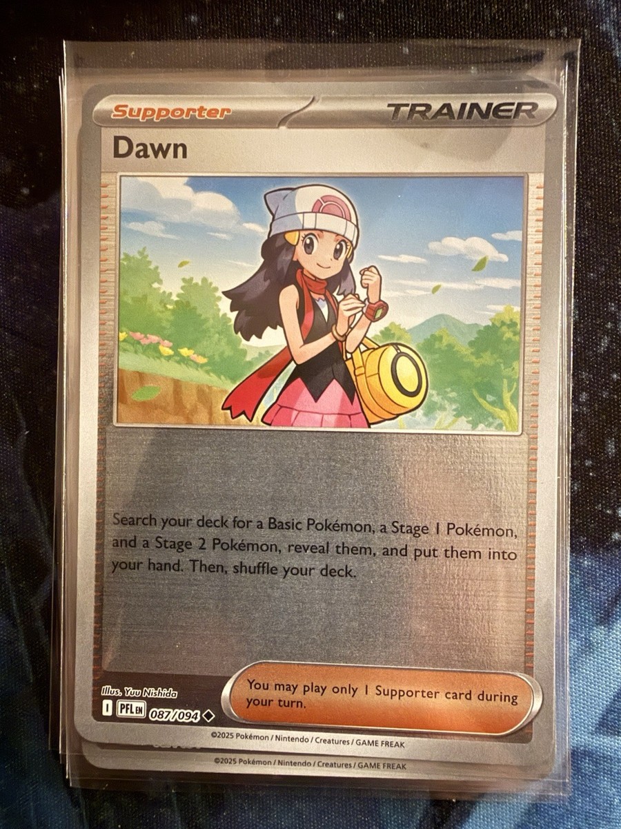 Pokemon TCG - Phantasmal Flames (ME02) (PFL) Dawn - #087/094 Foil