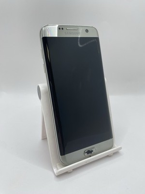 Samsung Galaxy S7 Edge silber 32GB 5,5'' 12MP 4G Android Smartphone defekt #A