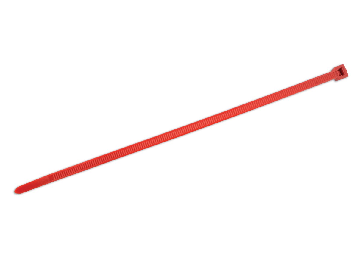 Connect Red Cable Tie 200mm x 4.8mm 100pc 30340