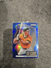 2022 Panini Prizm - Old School Mark McGwire #OS-7 Blue Prizm