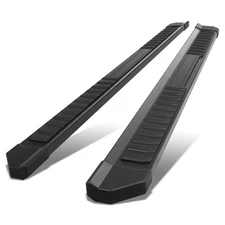 Fit 19-24 Silverado Sierra 1500 2500 3500 HD Crew Cab 6" Flat Running Boards
