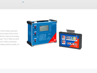 OMICRON CT ANALYZER + CTSB2