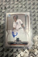 2023 Bowman - Chrome Prospect Autographs Abel Bastidas #CPA-AB (AU, RC)