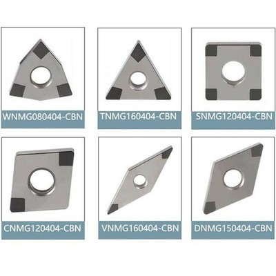 1PC CBN Boron Nitride Insert Super Hard CBN Boron Nitride Blade CNC Blade