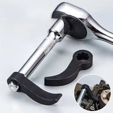 Bull Horn Pry Bar Adapter for 1/2 Drive Ratchet Heavy Duty Axle Removal Tool