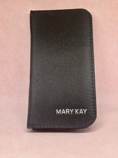 Mary Kay Black Consultant Travel Make-Up MIRROR Multi Pocket Case w Mirror