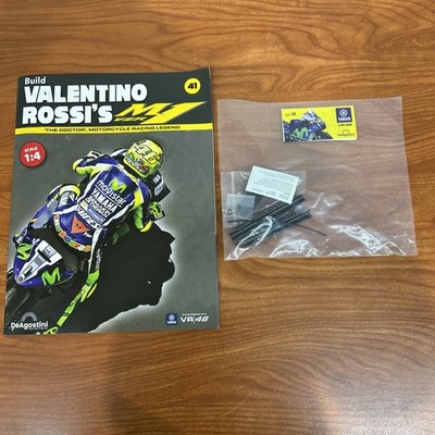DeAgostini Valentino Rossi 1/4 Yamaha YZR M1 build Up Model Kit #41 Frame JD
