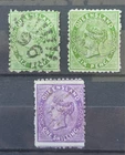 1879 Queensland - Australia - Yv#44(2),#44A, Used Stamps