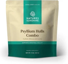 Nature's Sunshine Psyllium Hulls Combination 11 Oz 