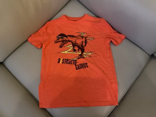Orange Destructo-Saurus T-Shirt