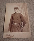 Antique "1888 D. H. S." Military Cabinet Card / Guy B. Carter / Photo By...