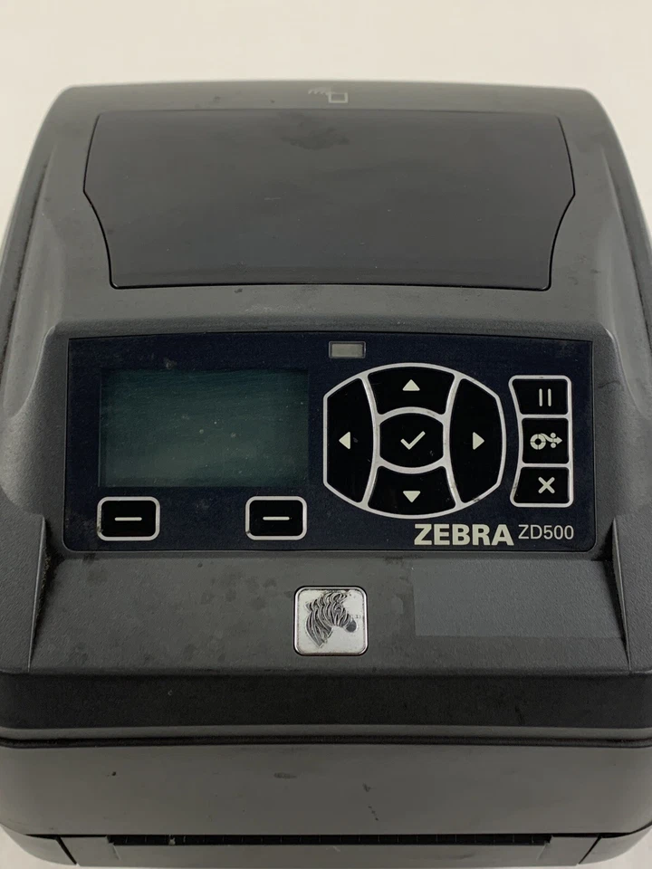 Zebra ZD500 Thermal Label Printer Bad Screen Tested Prints Parts and Repair - Image 4 of 4