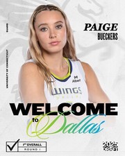 Paige Bueckers 8x10 Photo 2025 WNBA draft #1 overall pick Dallas Wings